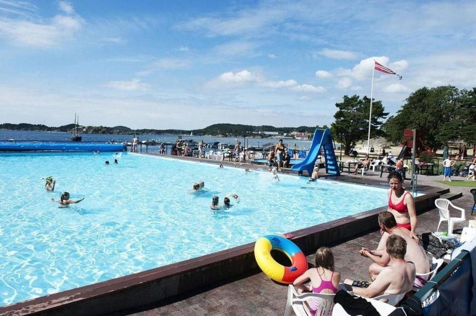 Barnevennlig Feriehus Ved Sjoen Kristiansand Dış mekan fotoğraf